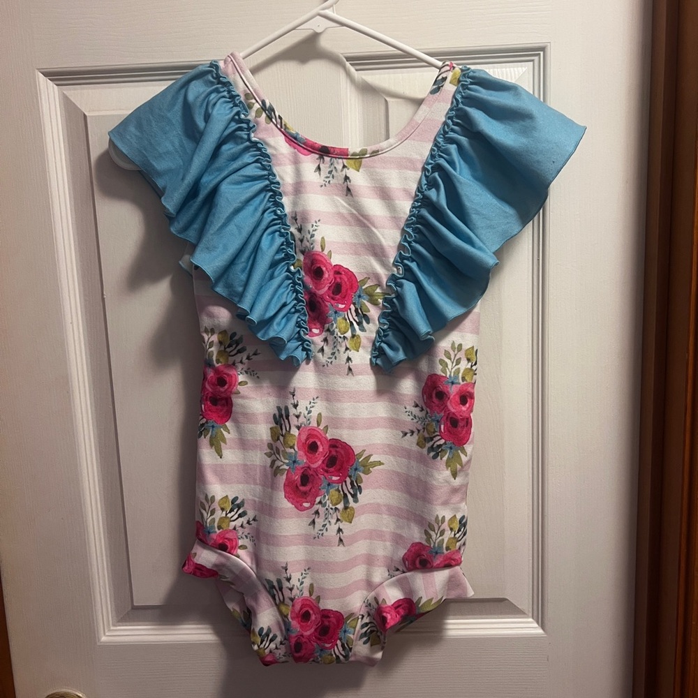 Floral Oopsie Daisy Leotard